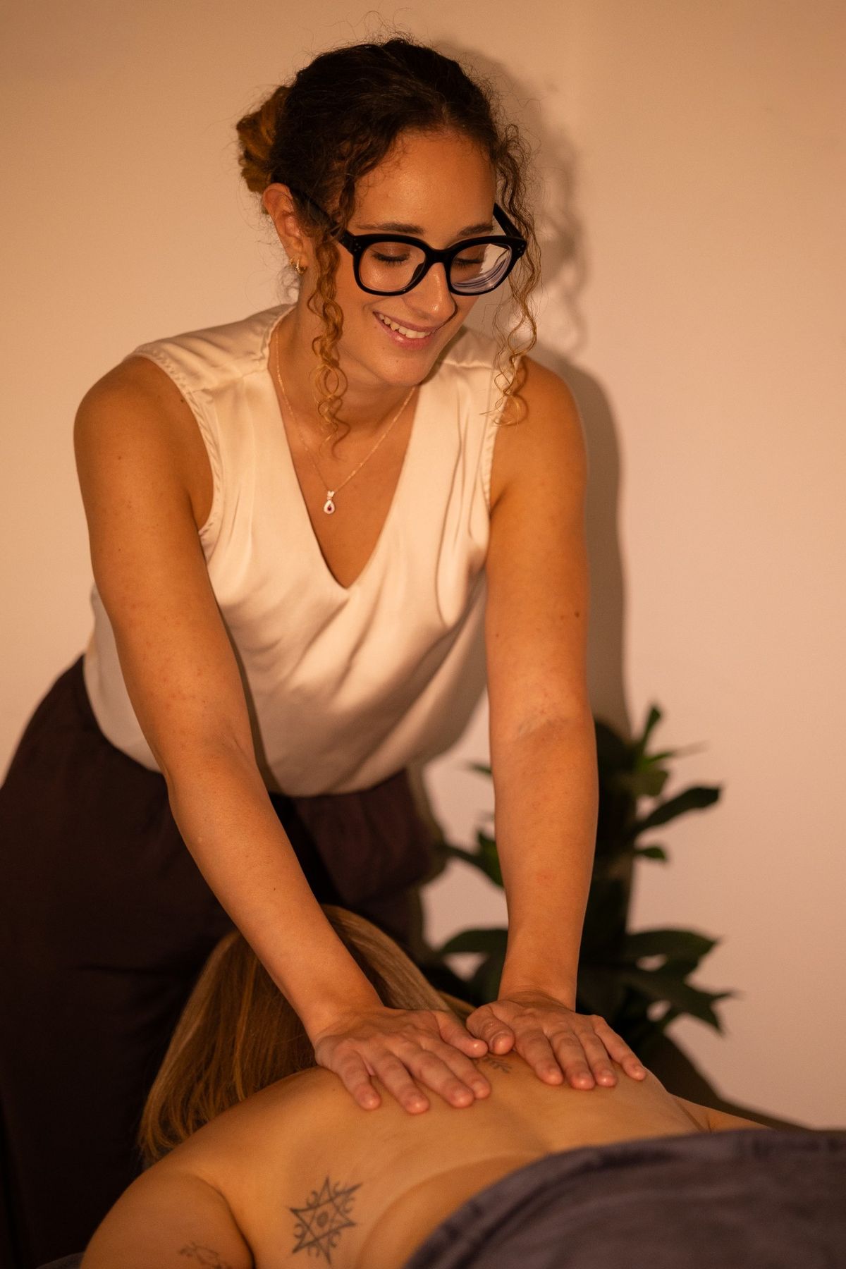 Massage du dos chez Nohea